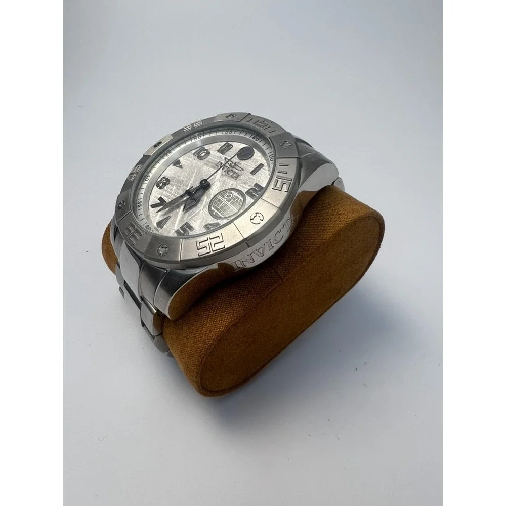 #W021 Invicta Star Wars Death Star Reserve 26704 Meteorite Dial 53mm Watch Ltd